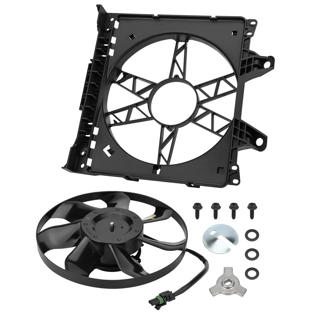 Radiator Cooling Fan Assembly Kit for Can-Am Outlander Renegade (2015–2023)