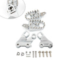 Chrome Front Footrest Pegs Mount Bracket for Yamaha Vmax 1200 (1985–2007)