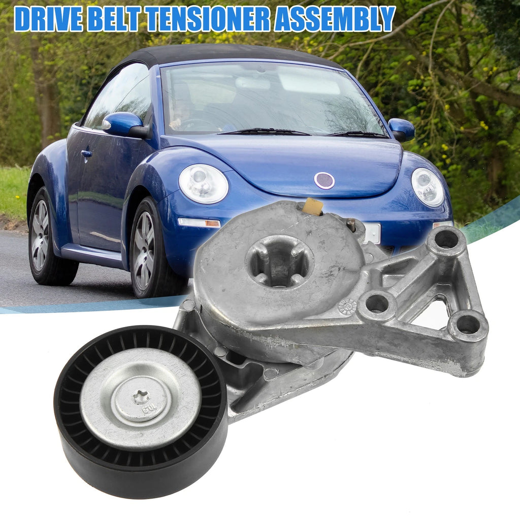 Drive Belt Tensioner Assembly for Volkswagen Jetta Golf Beetle (2003–2018)
