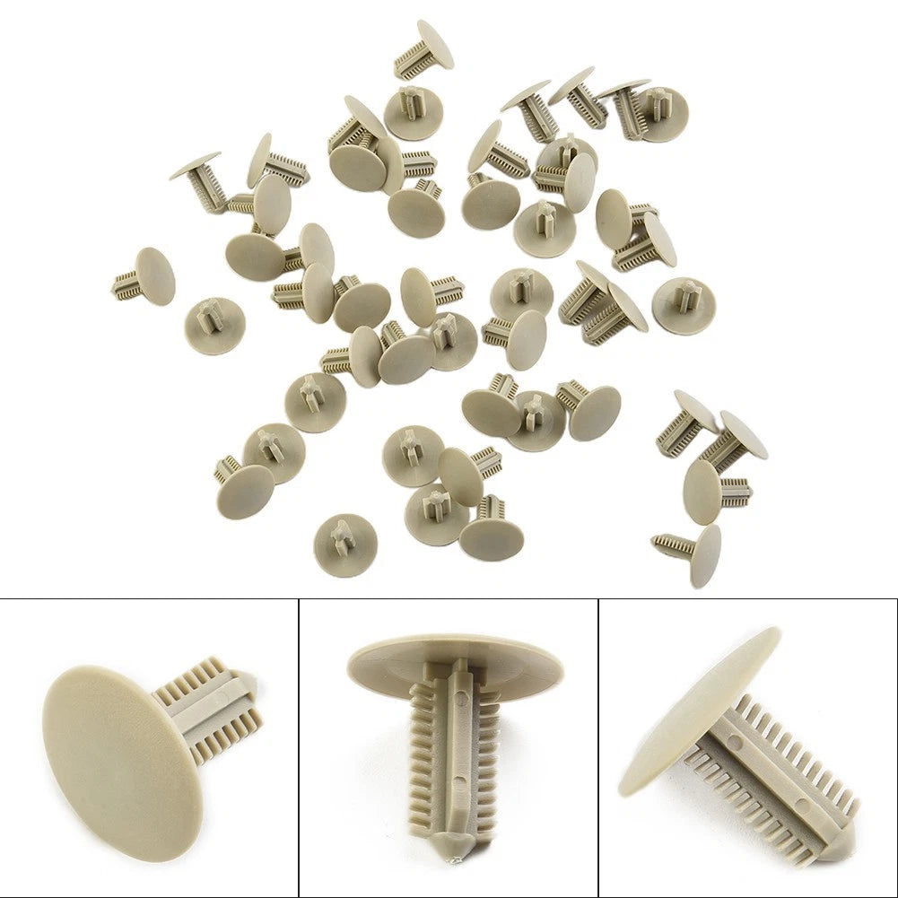 Pack of 50 Roof Headliner Clip Retainers for Toyota (63399-26050)