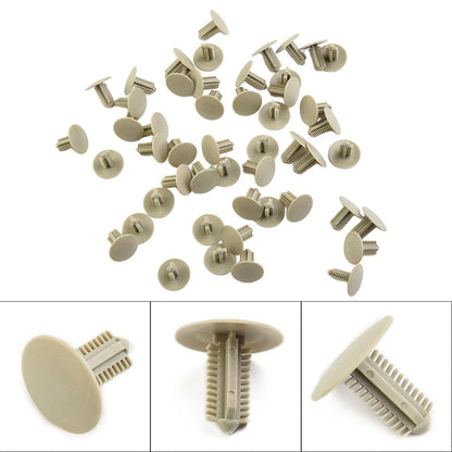 Pack of 50 Roof Headliner Clip Retainers for Toyota (63399-26050)