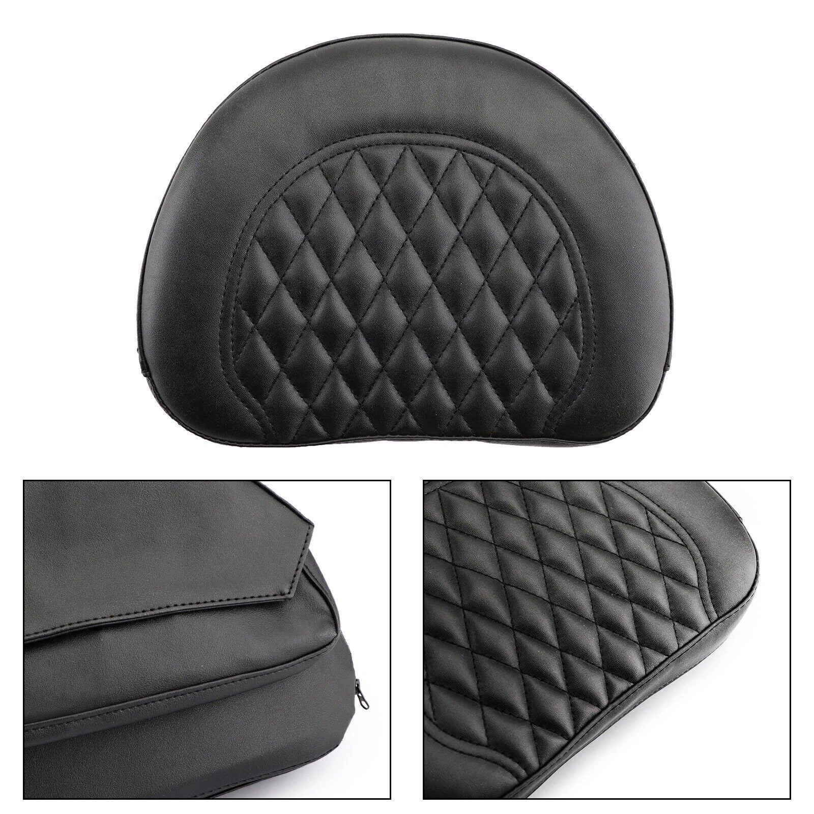 Driver Backrest Cushion Pad for Harley Touring Road Glide FLTR, Road King (T9)