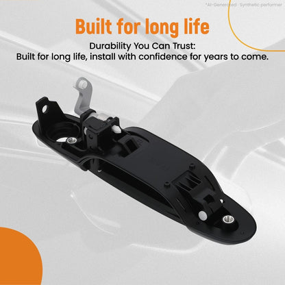 Front Left Door Handle for Toyota Sienna (1998–2003) 69220-08010 80850 Black