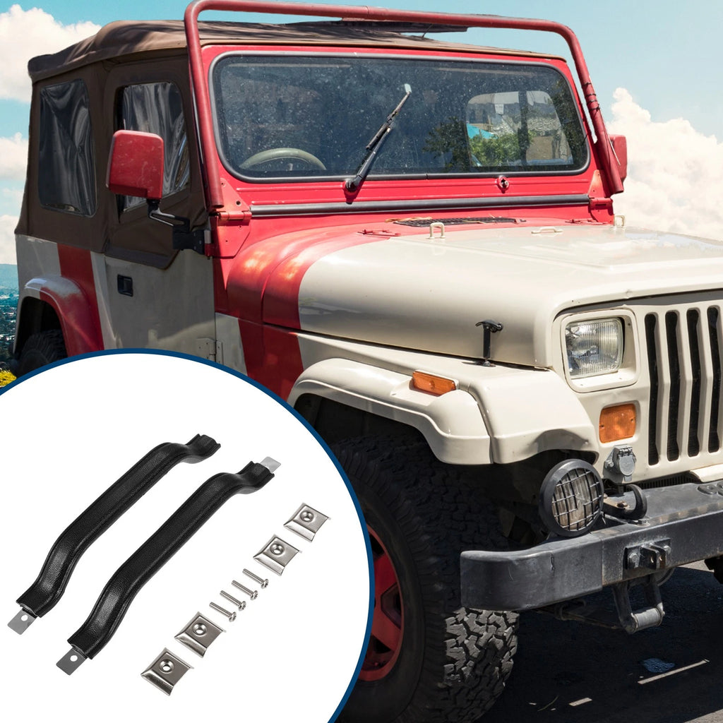 Interior Door Handle Pull Strap Kit for Jeep Wrangler (2007–2018)