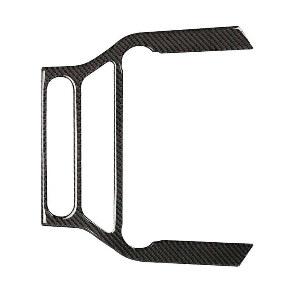 Carbon Fiber Multimedia Console Trim Panel for Ford Mustang (2015–2019)