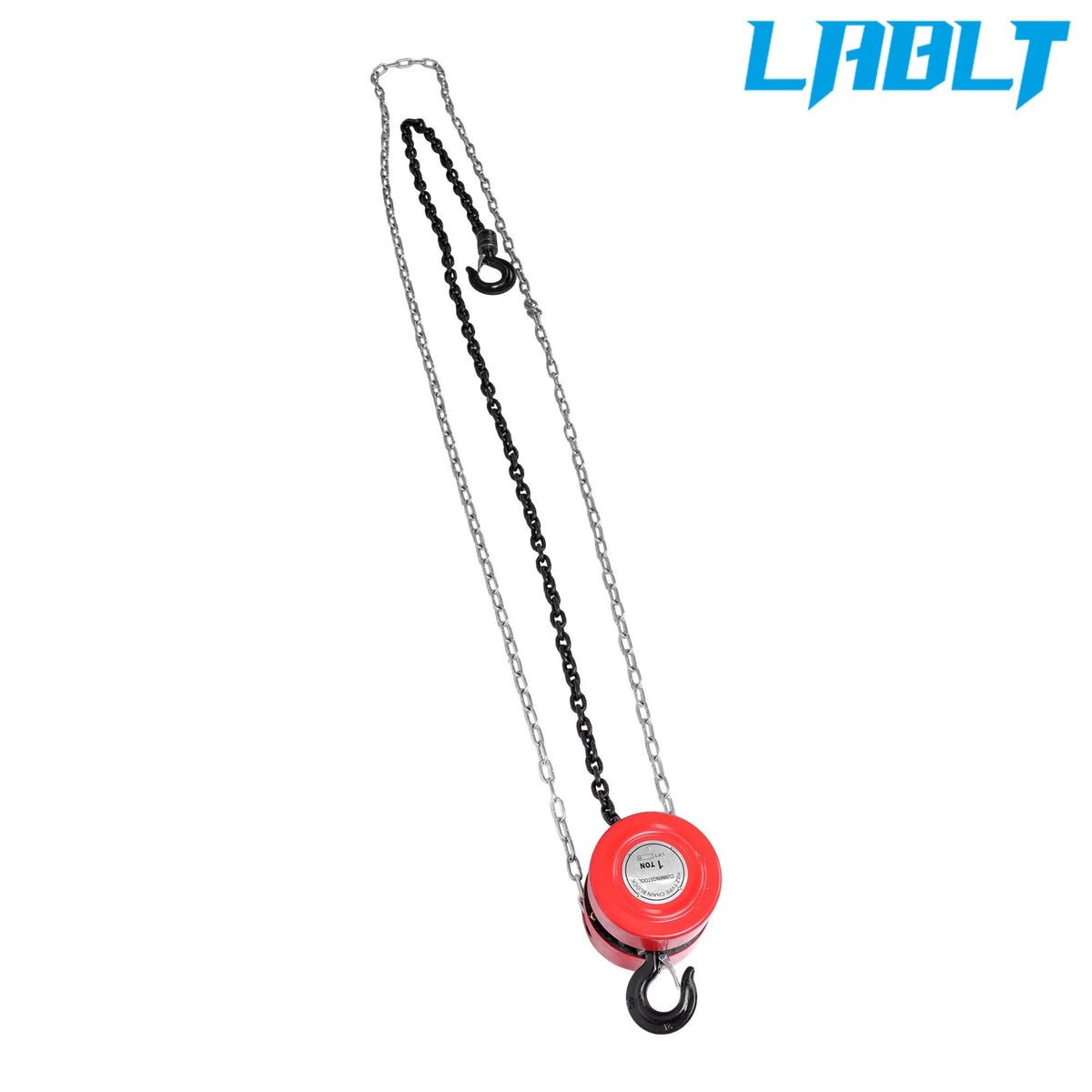1 Ton Manual Chain Hoist for (2200 lbs Capacity, 7' Lift)
