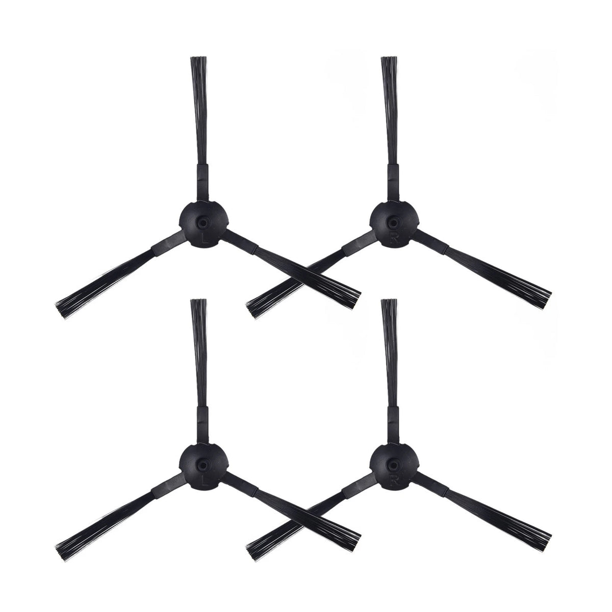 Side Brush Set for Zaco V5s Pro (2019–2023) Black Plastic
