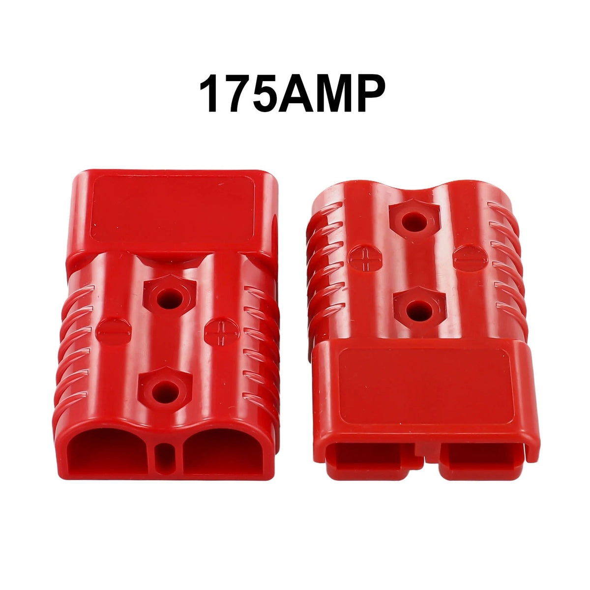 2X Battery Power Connector 175 Amp Gray Red for Automotive Applications