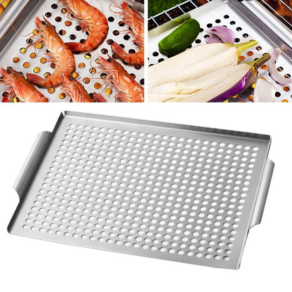 Stainless Steel Multifunctional Grill for Outdoor Cooking