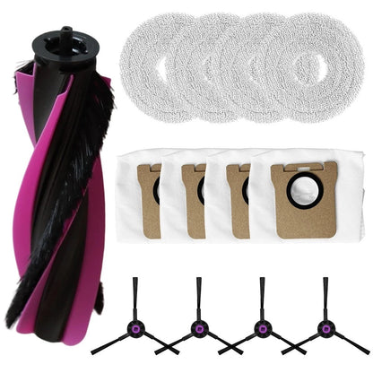 Main Roller Brush Mop Cloth Replacement for Robot Vacuum