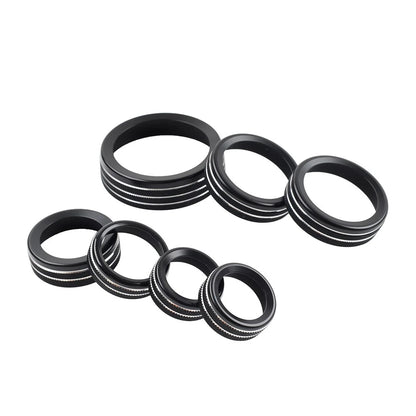 Center Console Switch AC Control Knob Trim Ring for Ford Bronco Sport (2021–2024)