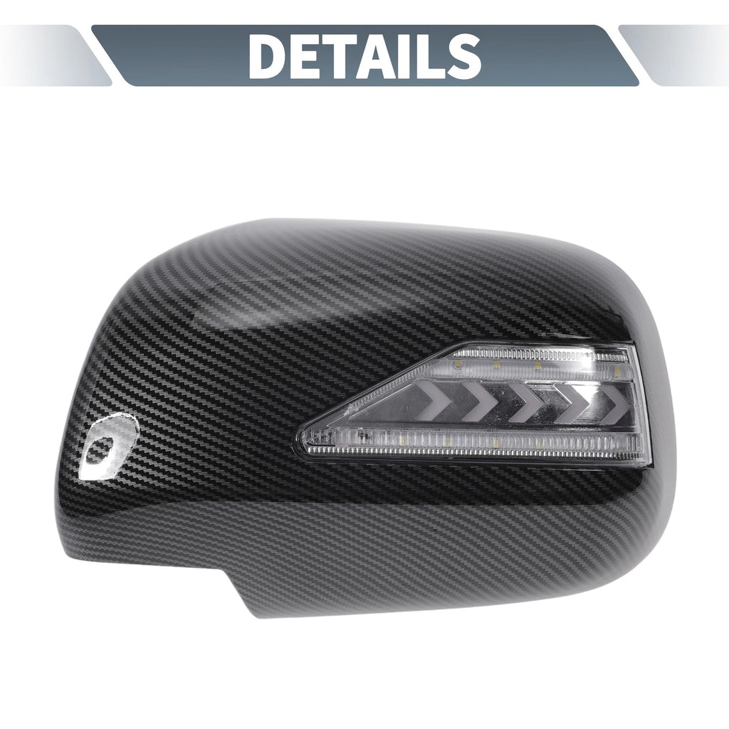 Rearview Mirror Cover Overlay Replacement for Lexus RX330 RX350 (2003–2003)