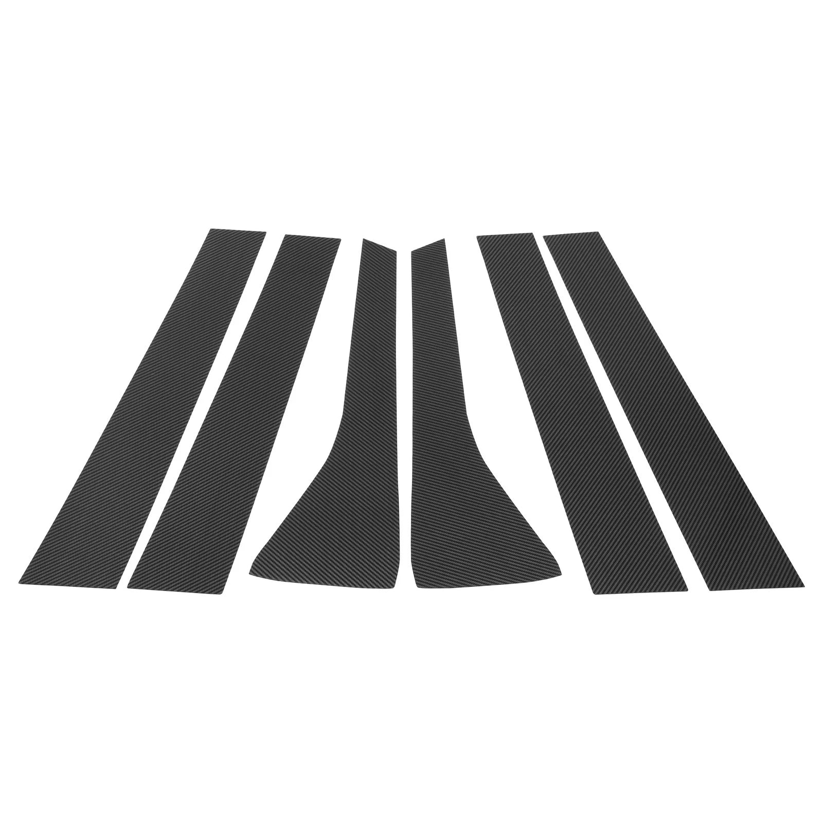 6 Pcs Door Pillar Window Trim Replacement for Hyundai Palisade (2019–2023)