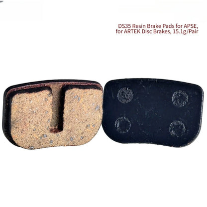 Resin Brake Pads for Bicycle MTB (Compatible with APSE Disc)
