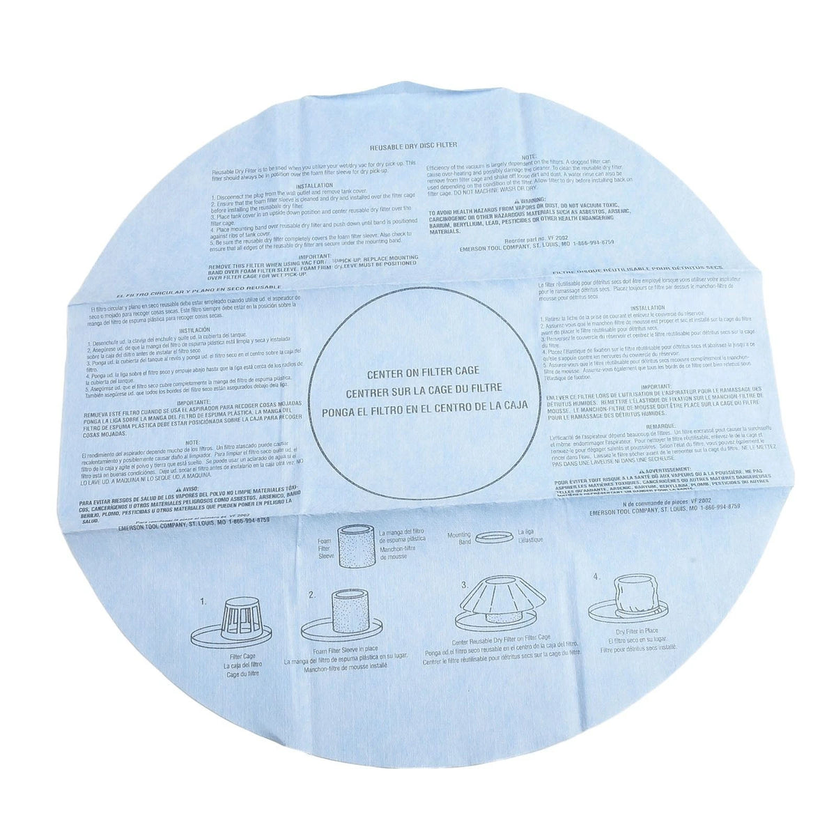 Filter Bags Retainer Ring for Vacuum Cleaner Accessories (Household)