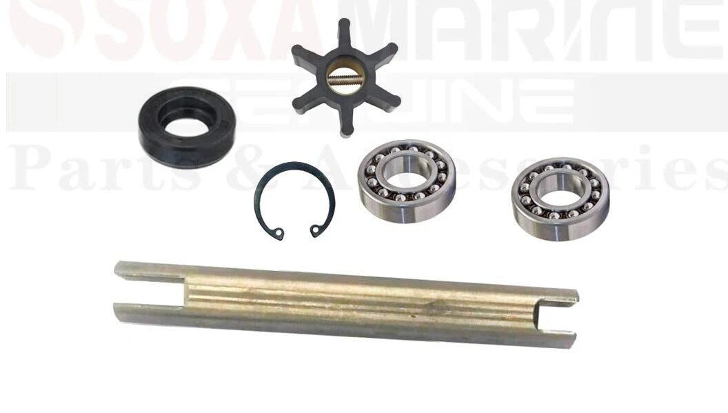 Sea Water Pump Impeller Shaft Kit for Volvo Penta MD 7A 7B 11C 11D (1970–1990)