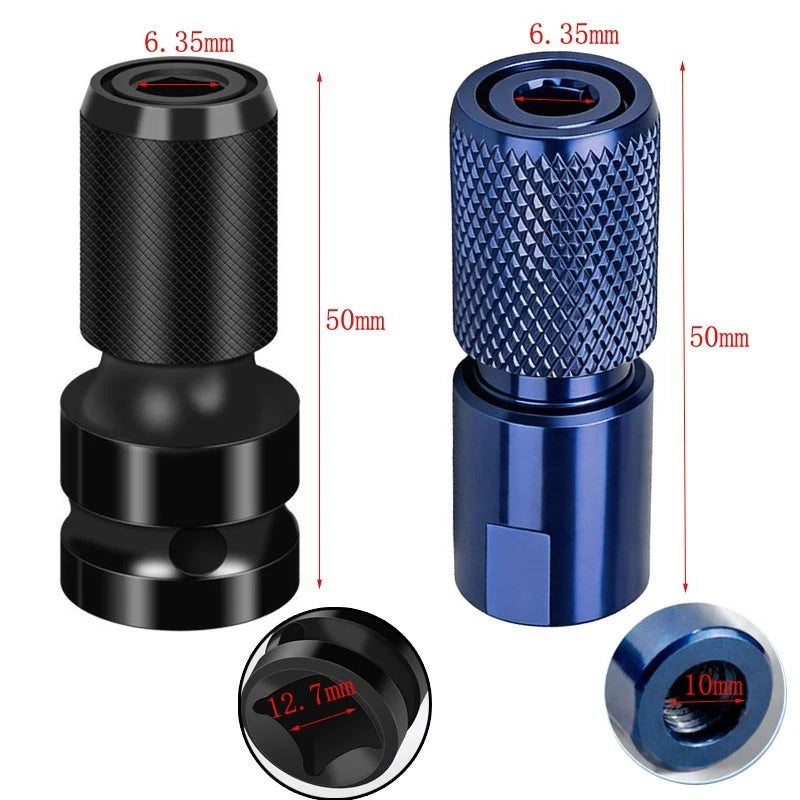 Hex Shank Adapter for M10 Angle Grinder (Converts to Drill Function)