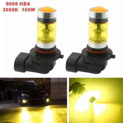 LED Yellow Fog Lamp Bulb for Car (3000K, 1600LM)
