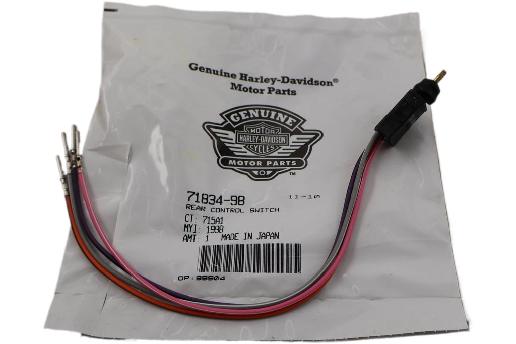 OEM Rear Volume Switch Control for Harley-Davidson Touring (1998–2013) 71834-98