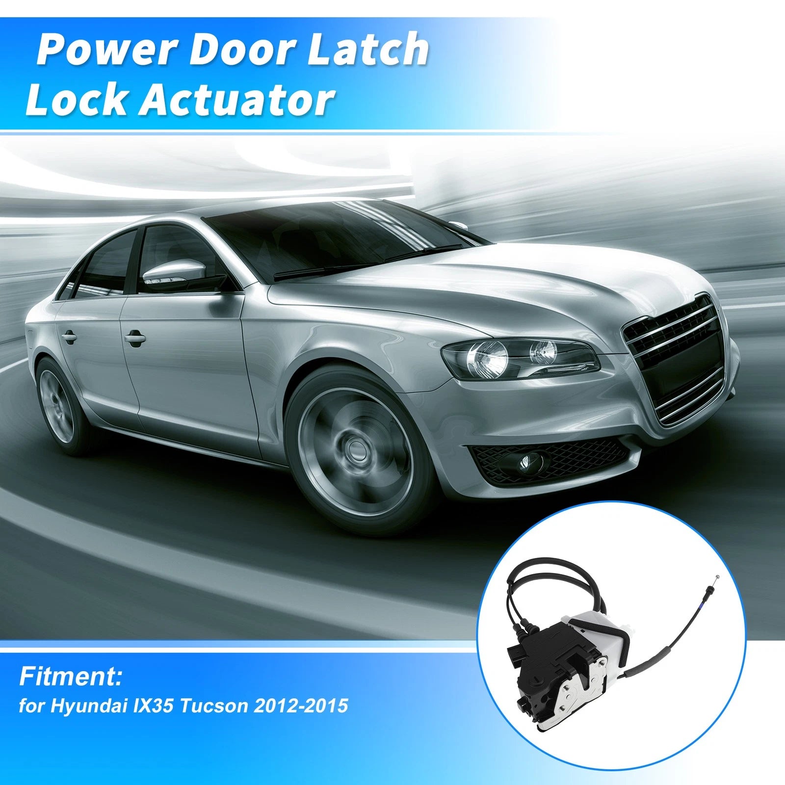 Rear Right Power Door Lock Actuator Replacement for Hyundai Tucson IX35 (2012–2015)