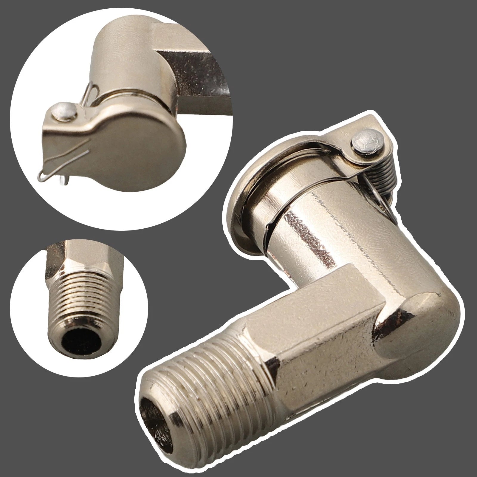 Spring Angle Dipstick Oil Cup M6 M8 for Universal Applications (1pc)