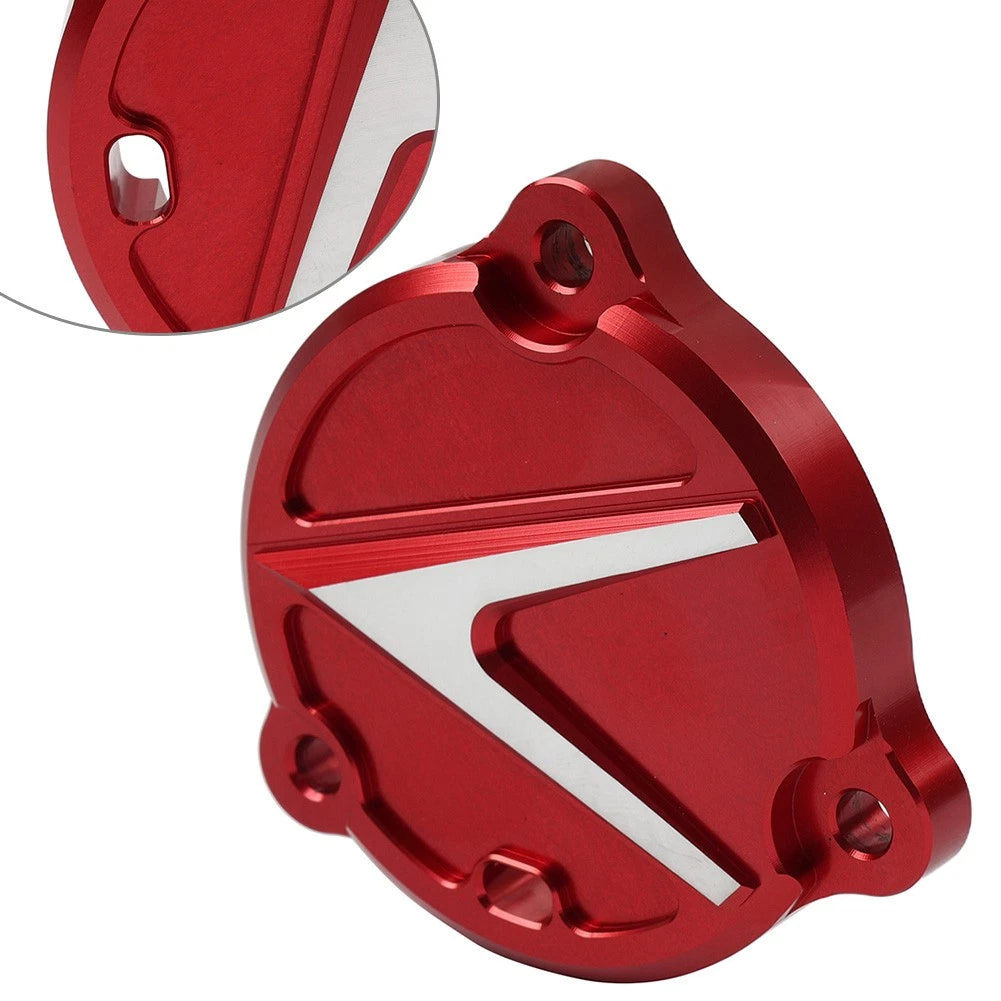CNC Left Side Engine Cover for Yamaha T-Max 530 (2013–2014) Red