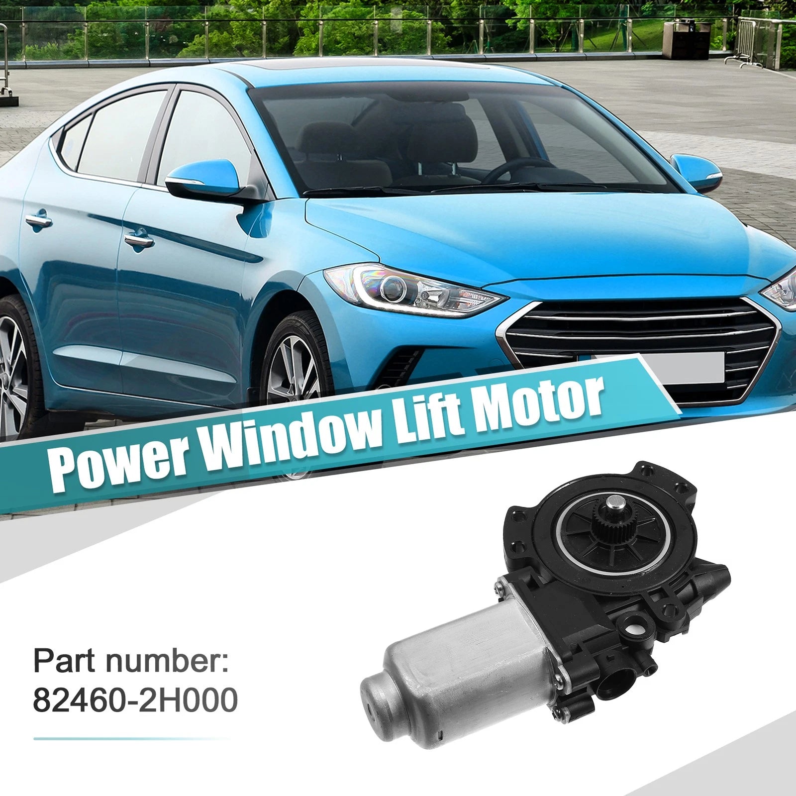 Front Right Power Window Regulator Lift Motor for Hyundai Elantra (2007–2013)