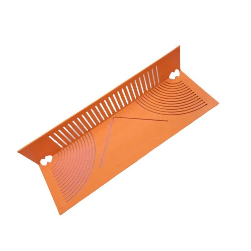 Square Tube Drawing Ruler with 45 Degree Guide