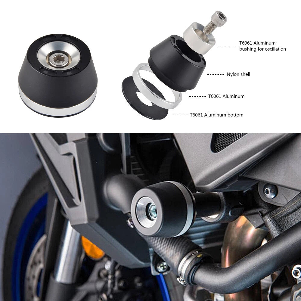 Pair Frame Sliders for Honda CBR1000RR (2012–2016) - Crash Pad Protector