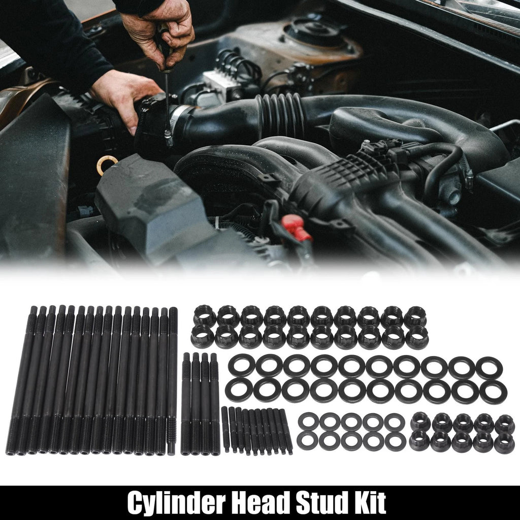 Cylinder Head Stud Kit Replacement for Chevy LS1 LQ9 4.8 5.3 5.7 (1997–2003)