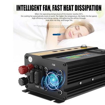 12000W Solar Inverter for Car (12V/24V-220V)