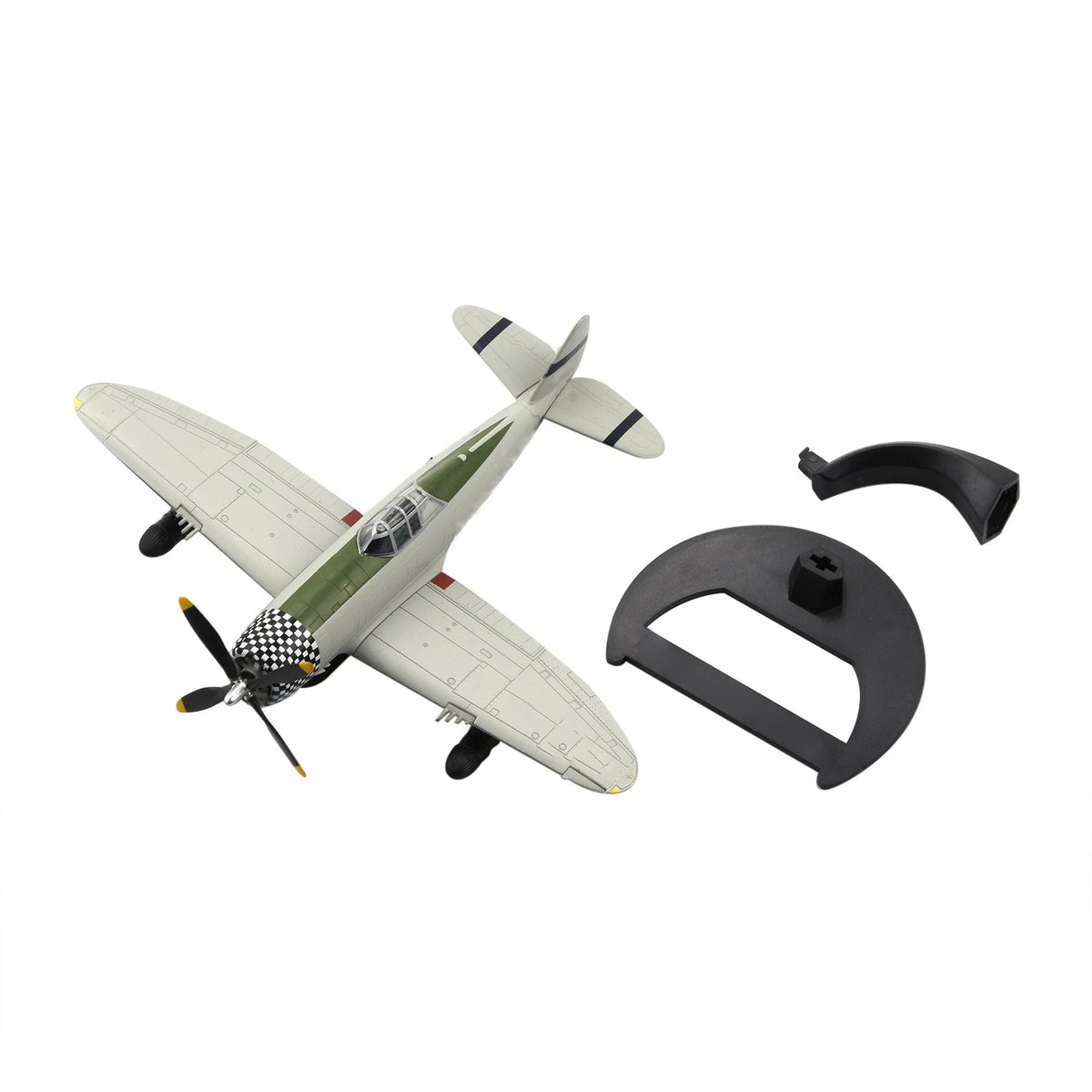 1:72 Scale Diecast Model for Republic P-47D Thunderbolt (WWII)