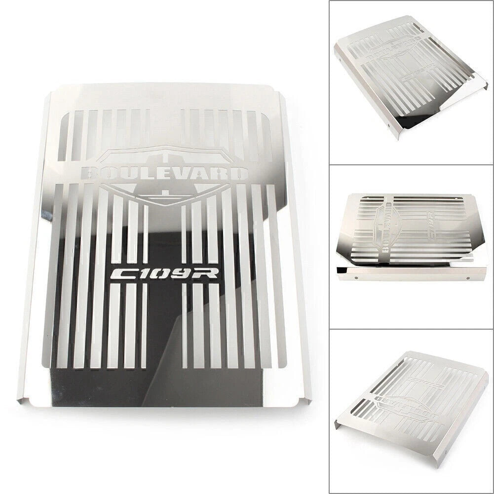 Radiator Cooler Guard Chrome for Suzuki Boulevard C109R (2008–2018)
