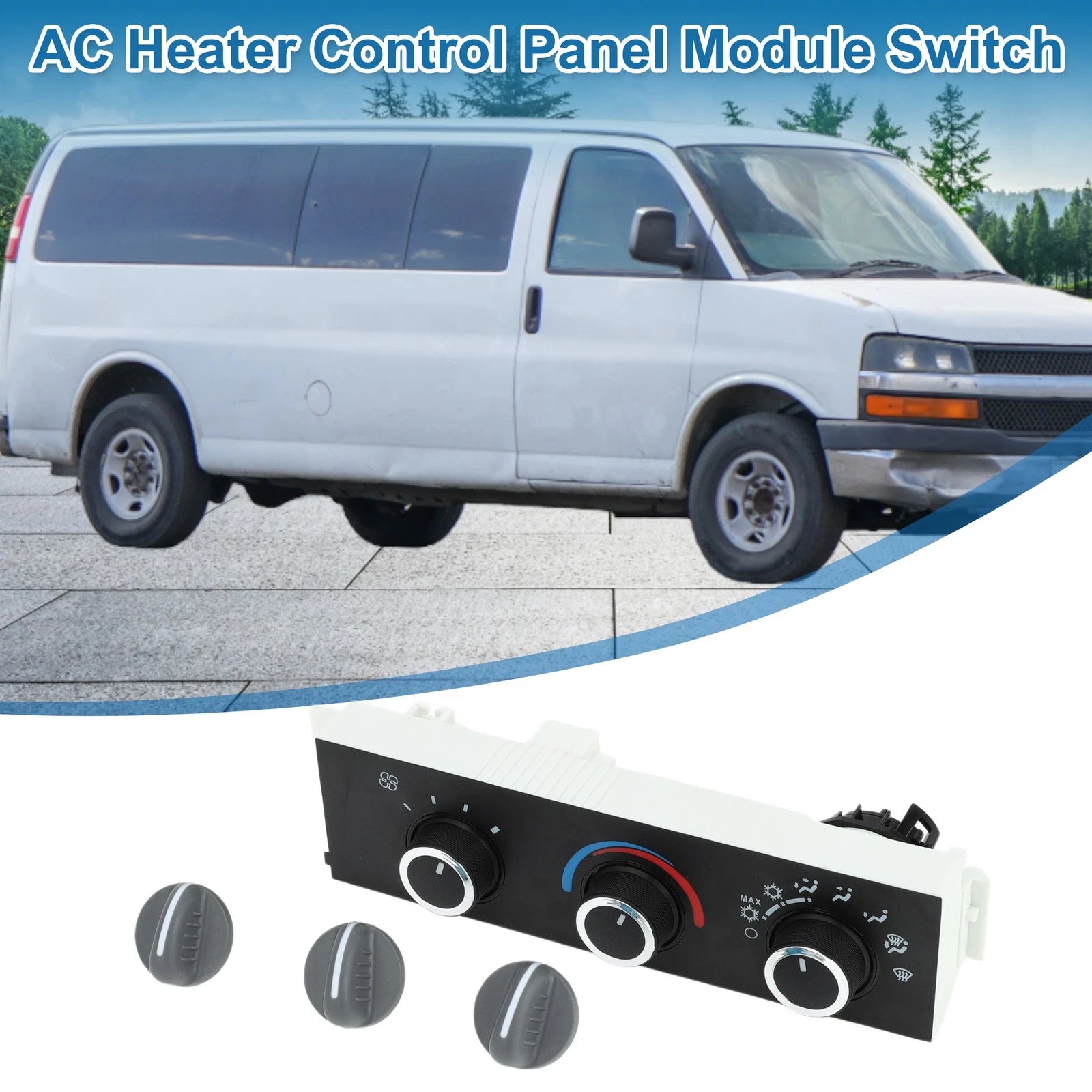 A/C Heater Climate Control Panel for Chevrolet Astro (1996–2005)