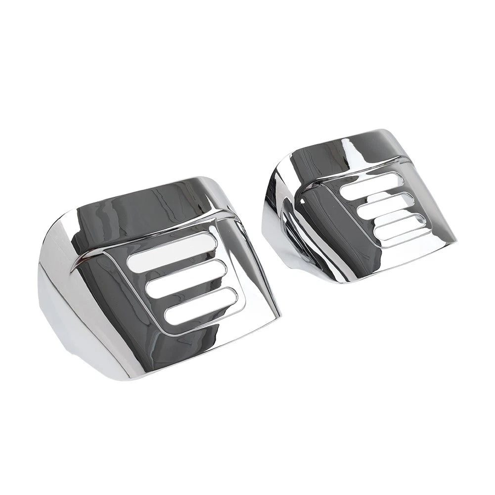 2X Slotted Tail Light Visor Covers for Harley Tri Glide FLHTCUTG