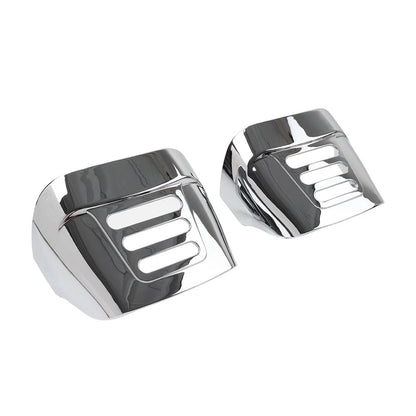 2X Slotted Tail Light Visor Covers for Harley Tri Glide FLHTCUTG