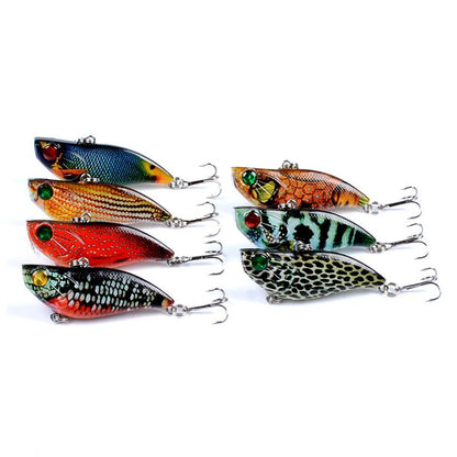 7PCS Minnow Crankbaits 5.8cm Fishing Lures with Hooks