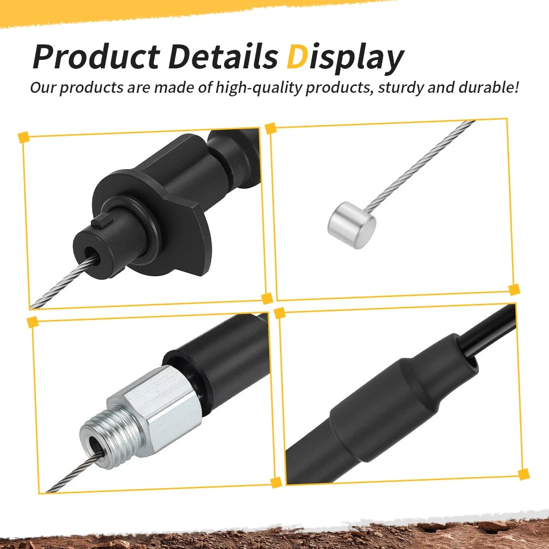 Throttle Cable for Polaris Sportsman 570 & 450 (2014–2023) # 7081860