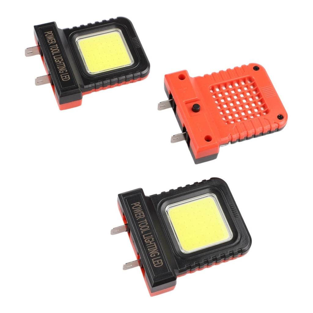 3X 14W LED Work Light for 20V 21V Power Tool Batteries