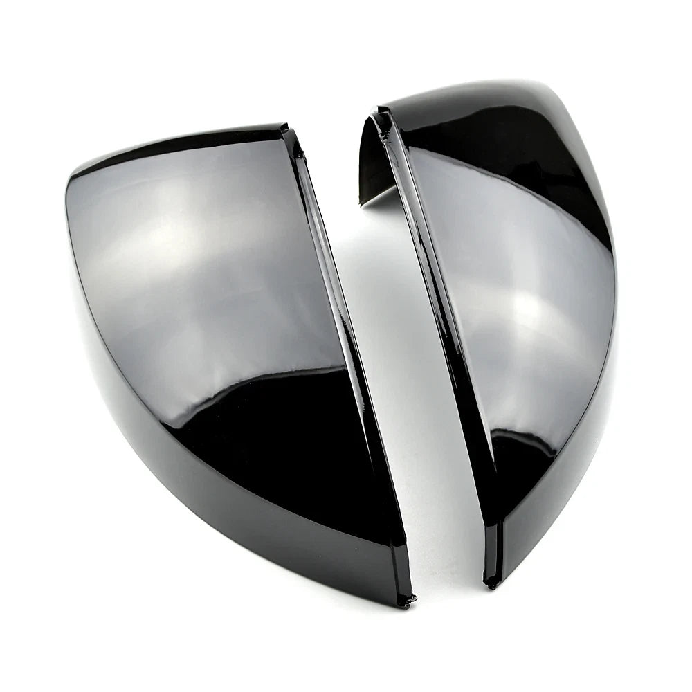 Gloss Black Rearview Mirror Cap Covers for Audi A3/S3 8V (2015–2021)