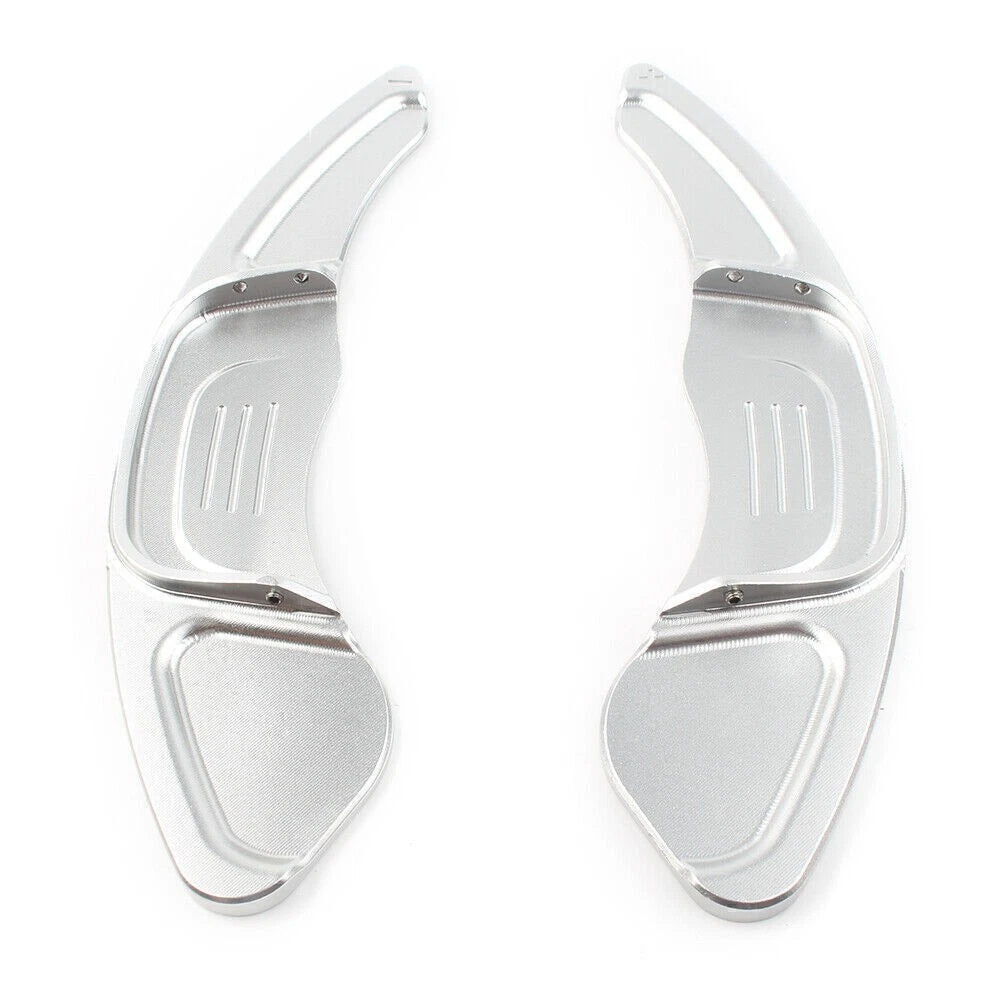 Silver Paddle Shifters Extension for VW Golf 7 (2015–2019)
