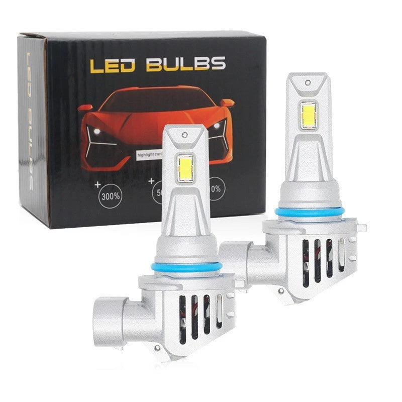 LED Headlight Bulbs Conversion Kit 30W 35W H4 H7 H8 H11 9005 9006 6500K