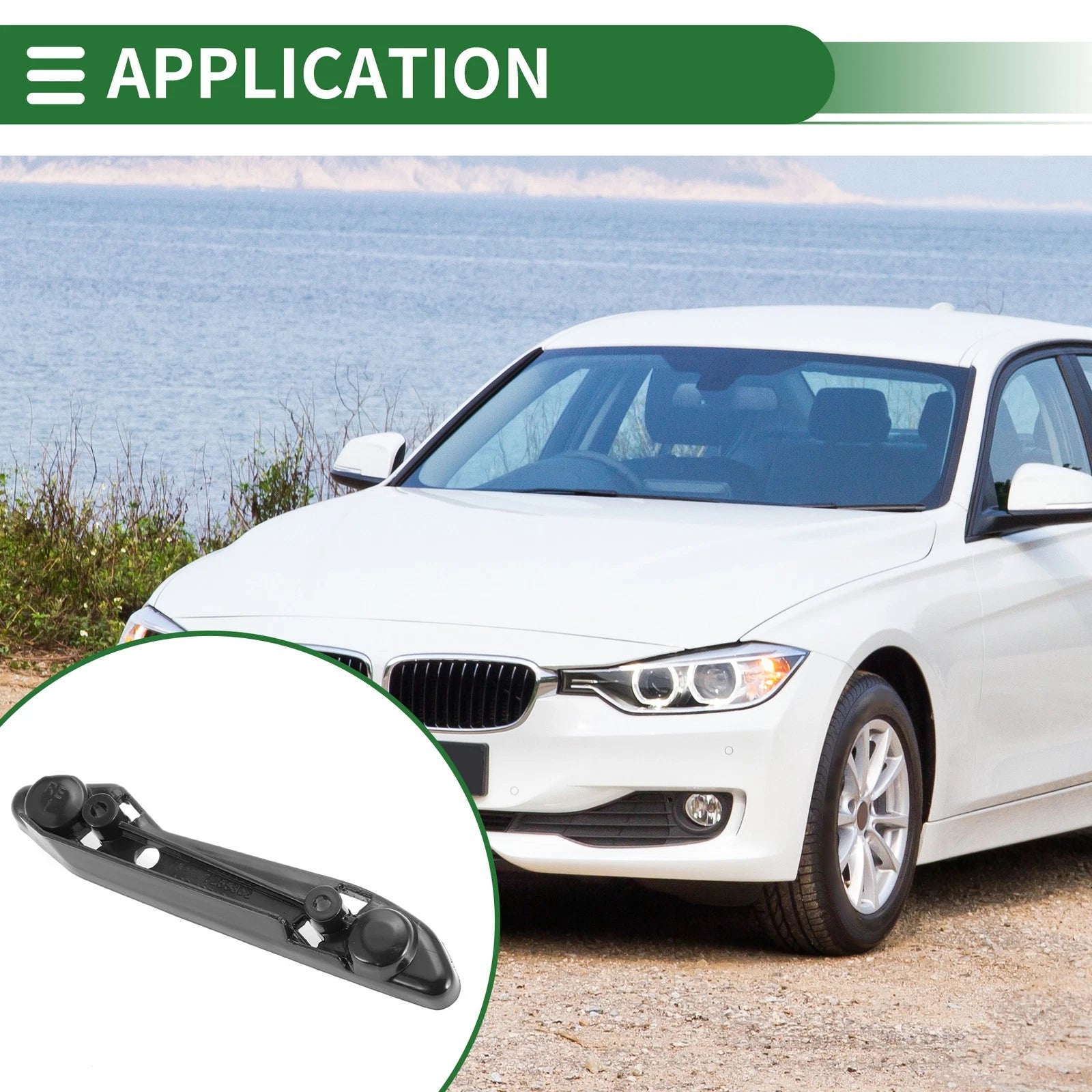 Right Front Bumper Retainer Bracket for BMW 340i (2016–2018)