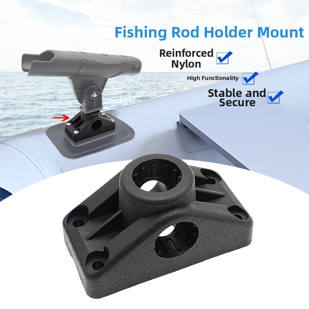 360 Degree Adjustable Rod Holder Mount for Kayak (Universal Fit)