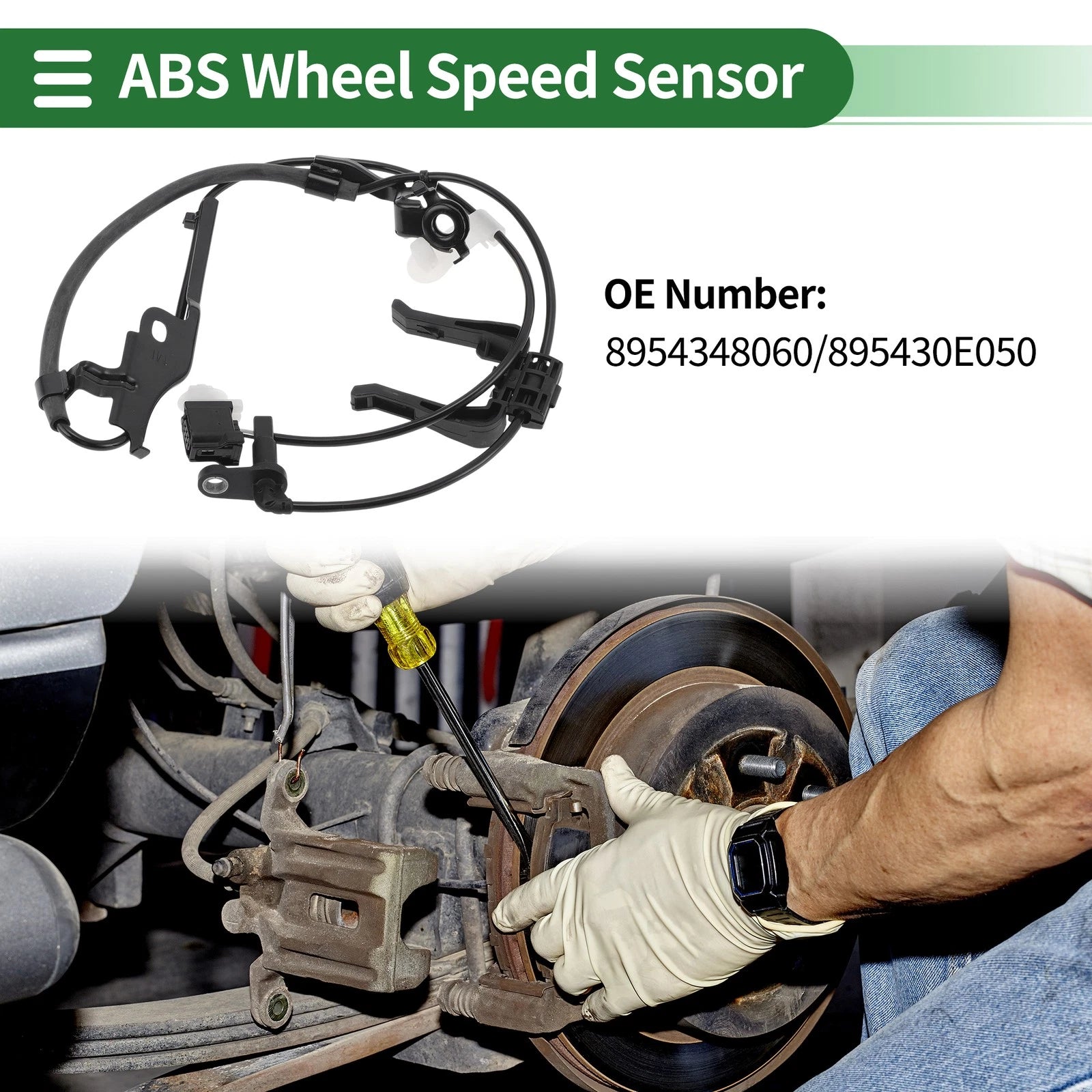ABS Wheel Speed Sensor for Lexus RX350 2016–2022 Front Left Replacement