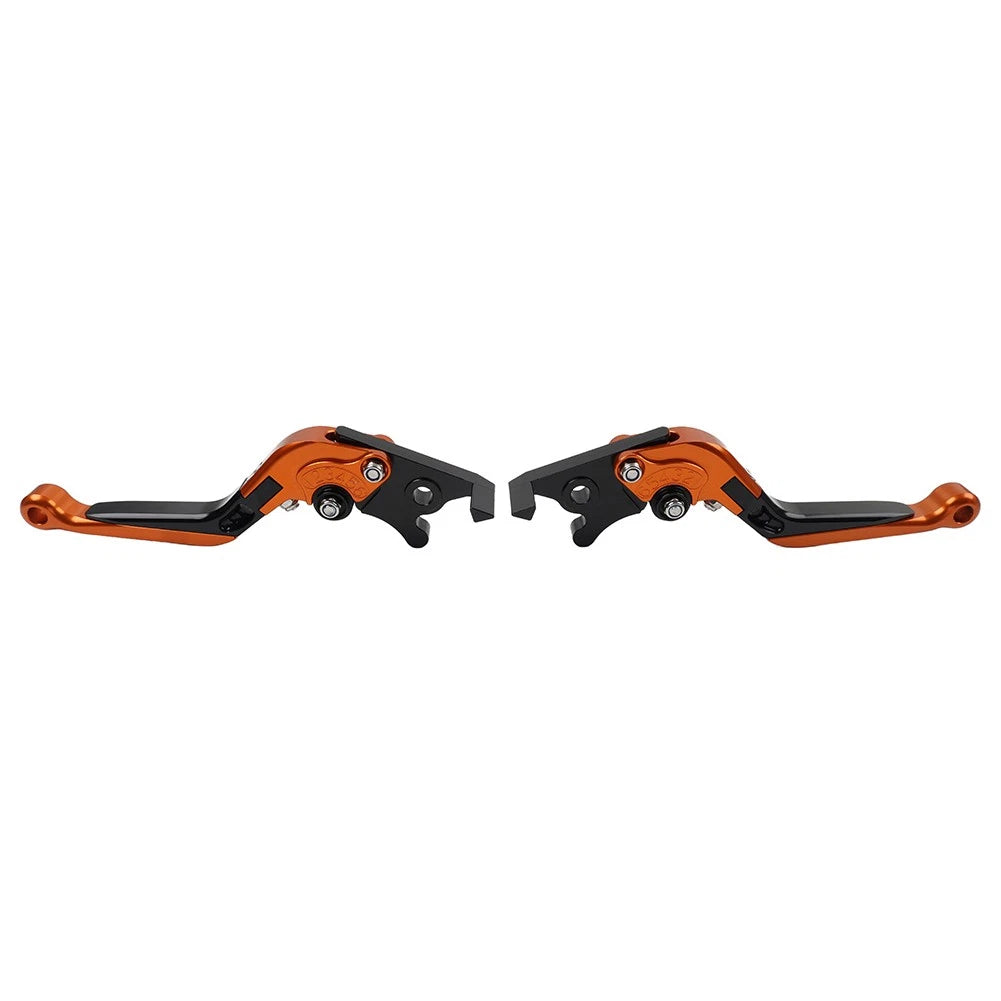 Folding Extendable Brake Clutch Levers for Honda CBR1000RR (2004–2007) CB1000R Orange