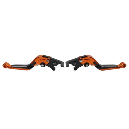 Folding Extendable Brake Clutch Levers for Honda CBR1000RR (2004–2007) CB1000R Orange