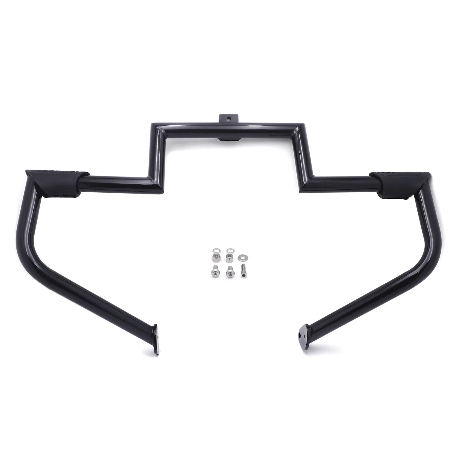 Black Engine Guard Highway Crash Bar Protector for H-D Touring (1997–2008)