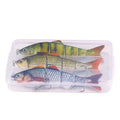 Plastic Multi-Section Swimbait 12cm 16.8g for Shore and Boat Use
