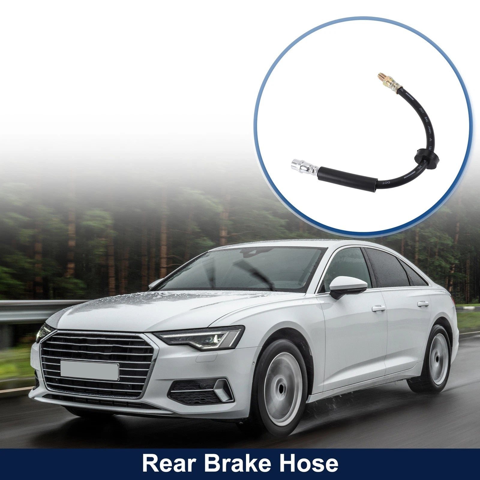 Rear Brake Hose Replacement for Audi A6 (2008–2011) Brake Hydraulic Hose